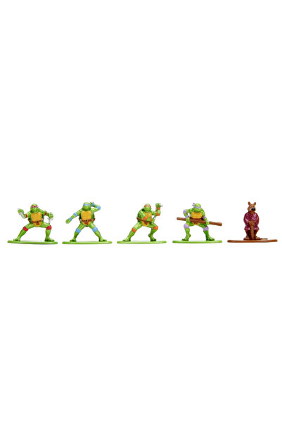 Simba JADA NANOFIGURINES METAL NINJA TURTLES 18 FIGURES 4CM