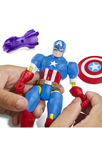 Hasbro MARVEL AVENGERS MIX MASHERS FIGURKA KAPITÁNA AMERIKA 12CM