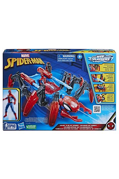 Hasbro SPIDERMAN CRAWL N BLAST PLAYSET