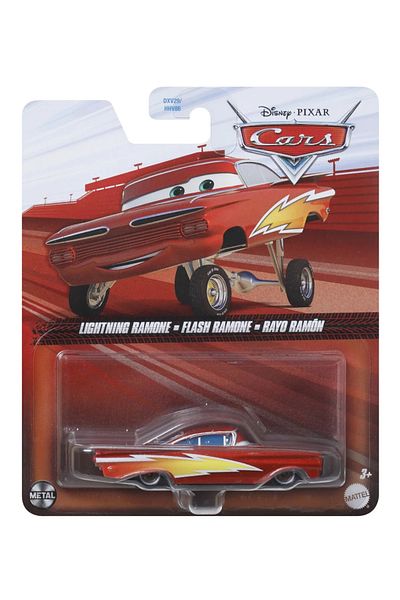 CARS CARS3 METAL CAR CHARACTER RAYO RAMON