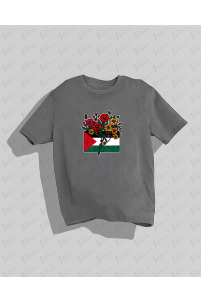 Nulivez تي شيرت مطبوع بتصميم فلسطين عالي الجودة للجنسين