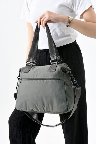 Çanta Trend Τσάντα 571 Collections Εξαιρετικά ελαφριά αδιάβροχη τσάντα ώμου με πολλές τσέπες Χακί (Μοντέλο: 571-13-9M)