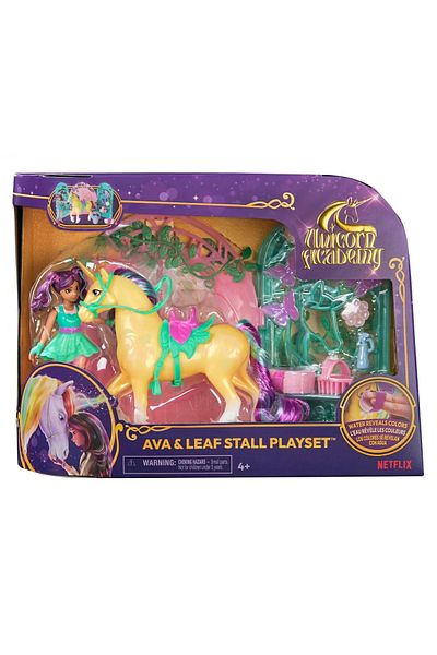 Spin Masters UNICORN ACADEMY AVA DOLL AND LEAF UNICORN SET WITH ACCESSORIES