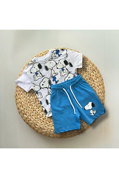 Pufiko Kids Snoopy Printed Baby Boy Suit