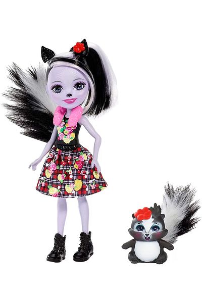 Enchantimals SAGE SKUNK AND CAPER ANIMAL DOLLS