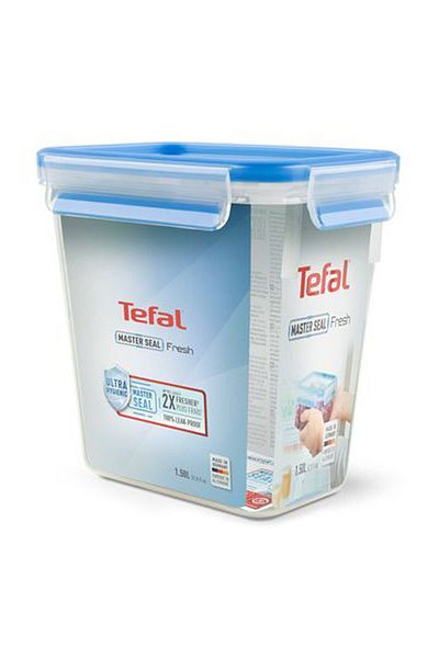 TEFAL Masterseal Fresh Box Plastic Food Storage Container 1.5 L