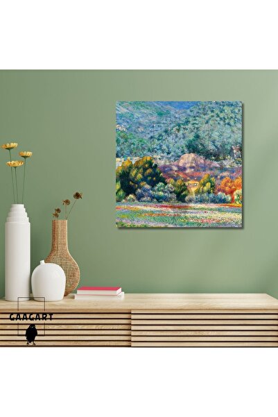 GAAGART Kare Kanvas Tablo Ünlü Eserler Claude Monet Manzara Tablosu