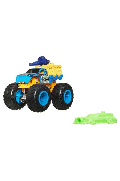 HOT WHEELS MONSTER TRUCK CRUSH DELIVERY 1:64 SCALE