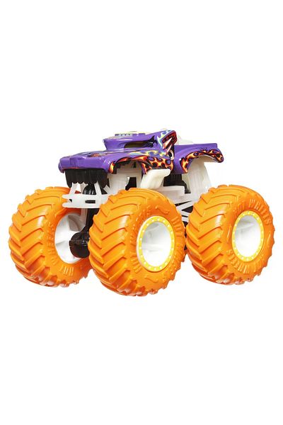 HOT WHEELS MONSTER TRUCK GLOW IN THE DARK HOTWEILER CAR 1:64 SCALE