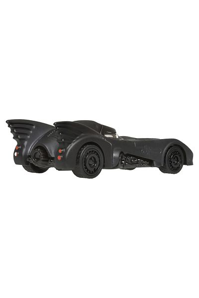HOT WHEELS METAL CAR WITH PULL BACK SYSTEM BATMOBILE NIGHT BURNERZ SCALE 1:43