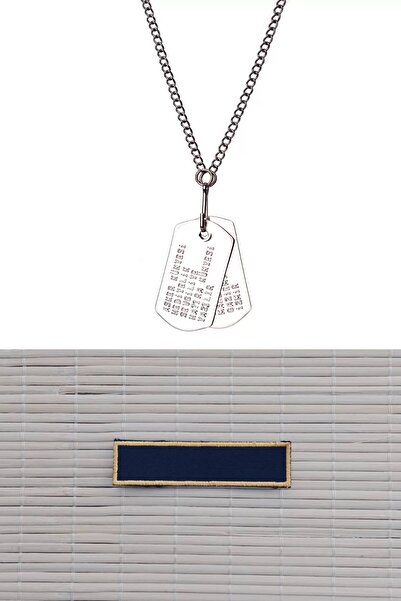 İZMİR ASKERİ MALZEME Jandarma Asayis Siyah Zemin Nakisli Soyadi Isimlik Ve As...