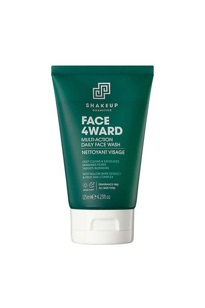 ShakeUp Cosmetics Gel de curățare multi-acțiune pentru bărbați, FACE 4WARD, SHAKEUP Cosmetics, 125 ml