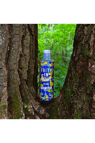 Faith In Nature gel de duș reconfortant cu jojoba, Faith in Nature, 400ml