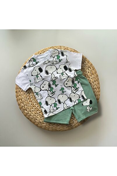 Pufiko Kids بدلة طفل رضيع مطبوعة سنوبي
