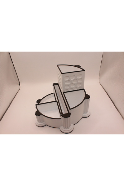 mutes 3D Organizer White-111