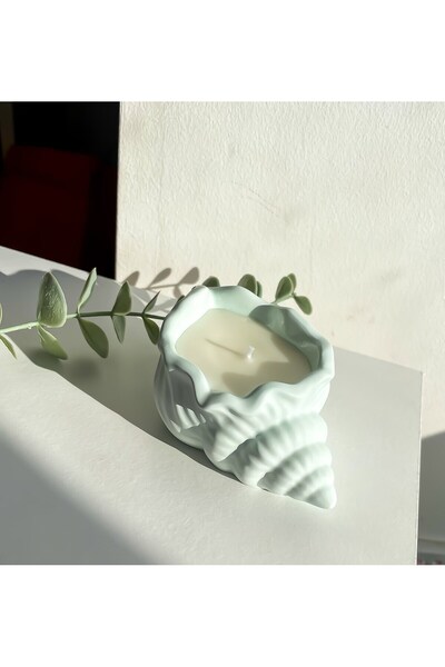 HogART Design Deniz Kabuğu Şekilli Mum Silikon Kalıp