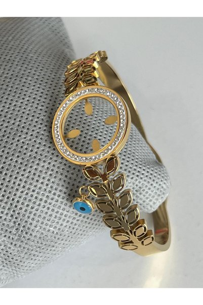 Meri Leaf Modeling Evil Eye Detail Quarter Steel Clamp