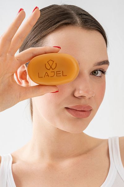 Lajel Premium 2-Piece Soap Set Kojic Acid Vitamin C, Olive Oil Moisturizing Soap