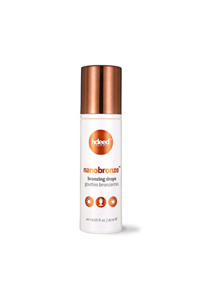 Indeed Labs Nanobronze, Ser bronzant anti-poluare cu protecție împotriva luminii albastre, Indeed Labs, 30 ml