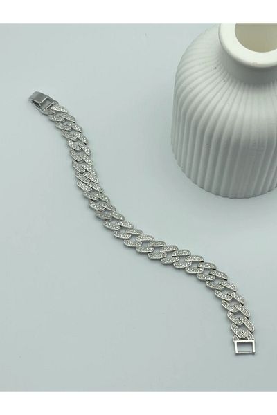 Multi JEWEL Xuping Silver Full Zircon Stone Detailed Bracelet