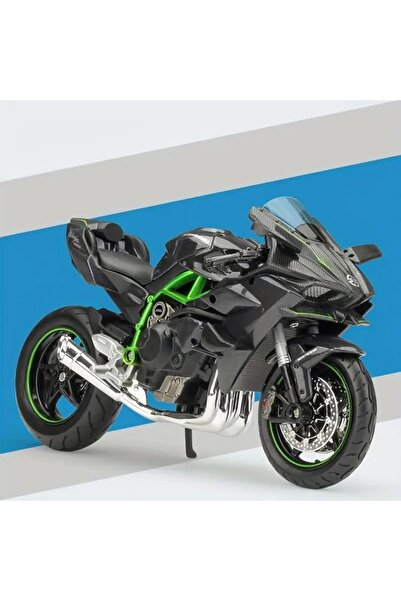 Maisto simülasyon 1:12 DIY montaj alaşım Kawasaki Ninja H2R motosiklet modeli