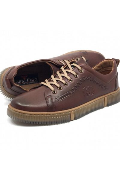 Luis Figo 100% Genuine Leather Comfortable Orthopedic Men's Daily Sneaker Sports Shoes New Season 39-44