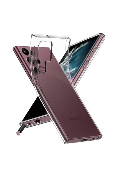 OEM Carcasă din silicon pentru Samsung Galaxy S22 ULTRA - Transparentă