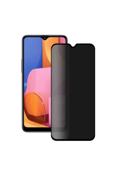 ZetGSM Folie de sticlă Privacy pentru Samsung Galaxy A12 - Full glue