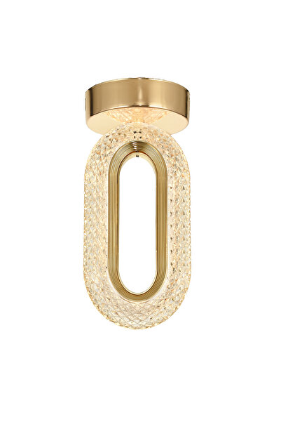 Avizemoda Sessi Tekli Plafonyer Ledli Modern Lüks Sarkıt Avize (3 Renk Led; S...