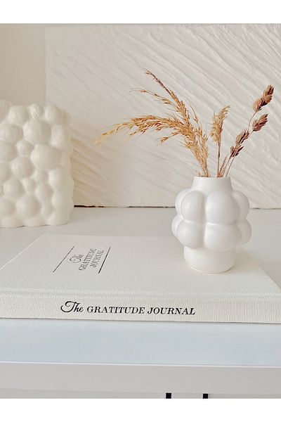 bliss store Lacquered (Wax) Bubble Vase, Candlestick, Small Vase, Decorative Object, 8 cm
