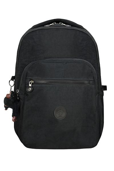 Kingston Hill Crinkle Fabric Lightweight Backpack - Suitable for School/Daily Use, Waterproof, Multi-Compartment