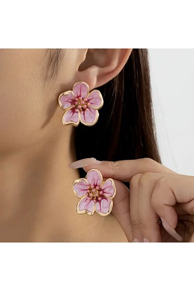 Fashionjewelery Pomegranate Flower Earrings