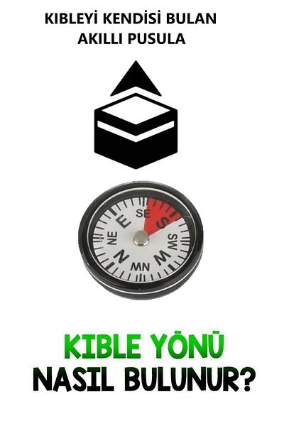 Hyd Smart Compass Qibla Compass That Can Find Its Own Qibla It's Very Easy to Find the Qibla