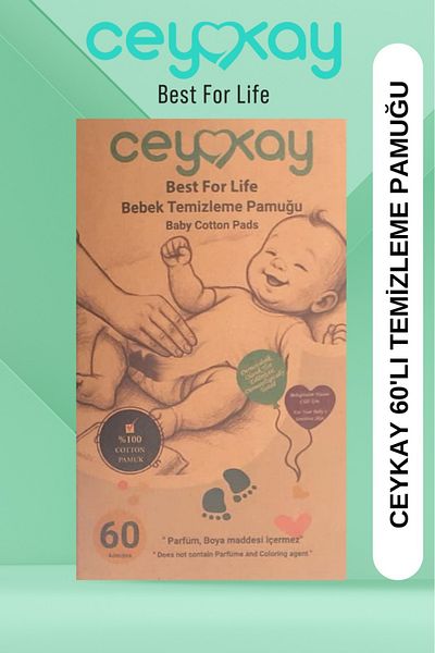 cey kay Ceykay Baby Cleaning Cotton 60 Li