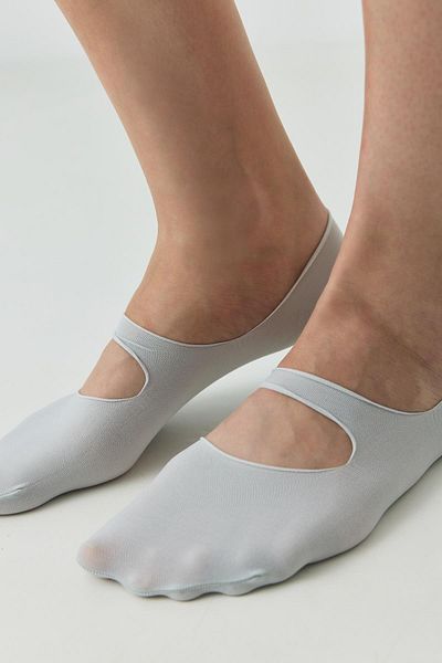 C&City Yoga Ballerina Socks Gray