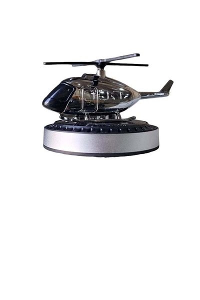 Generic Car Air Freshener Aroma Helicopter Shape Solar Powered