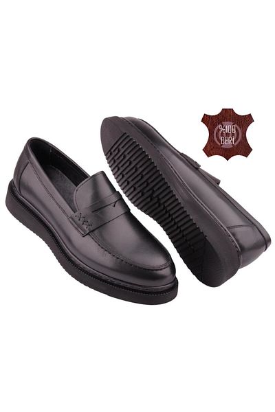DETECTOR Genuine Leather Orthopedic Sole Men's Classic Shoes 1886
