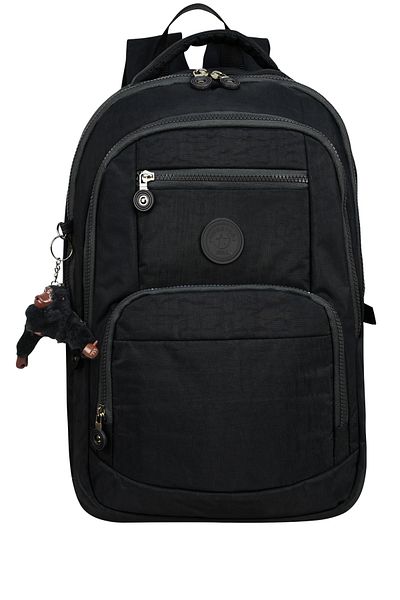 Kingston Hill Crinkle Fabric Lightweight Backpack - Suitable for School/Daily Use, Waterproof, Multi-Compartment