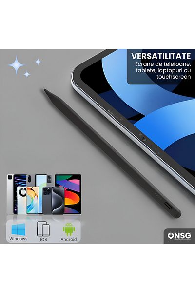 Samsung S-pen Active Capacitive Stylus, Compatible, Writing And Drawing, Pen Touch, Usb-c Charging