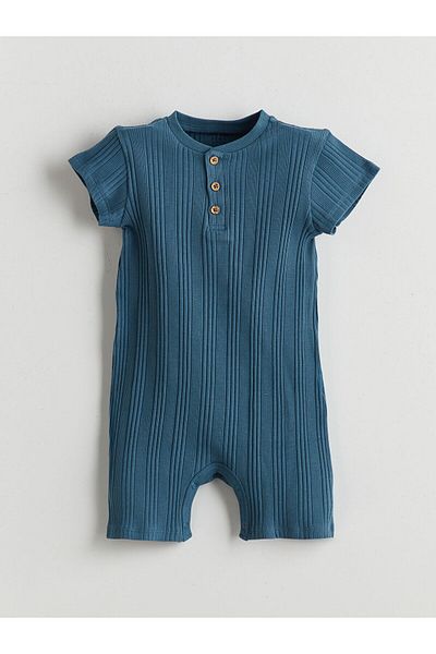 LC Waikiki Lcwk Crew Neck Baby Boy Camisole Jumpsuit 2-Piece