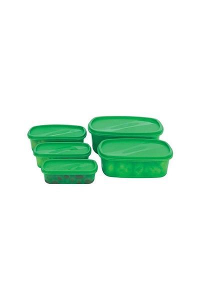 SIKS ® set of 5 food containers with lids for any type of food