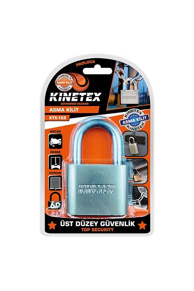 efmues Padlock Kinetex Ktx-170 Large Size Quality Padlock 60mm