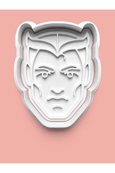 AKTASTORE قالب كوكيز على شكل كوينكسلفر وقالب عجينة السكر 0478-quicksilver