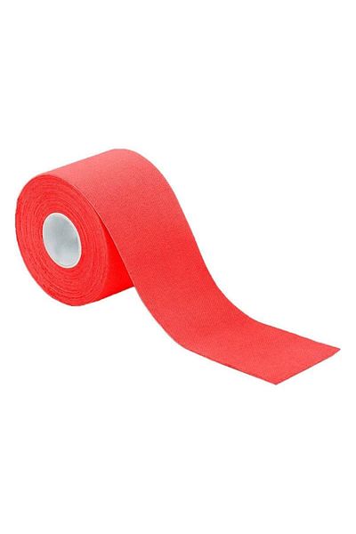 SIKS ® Kinesiology Tape for muscle support, for sportsmen and athletes, red