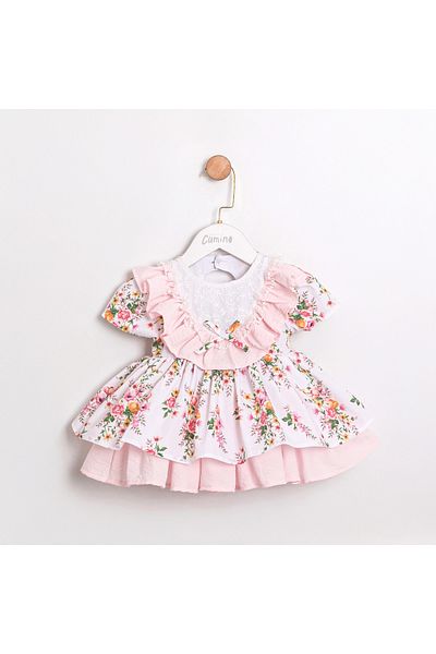 ministok Chelsea Floral Baby Girl Dress
