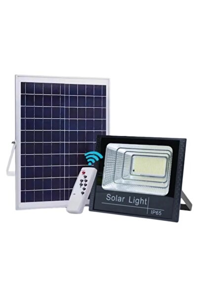 Jortan Proiector solar LED 50W, Rezistență IP65, Telecomandă, Autonomie 12h, ...