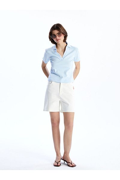 LC Waikiki New Season Polo Neck Women's T-Shirt - S5N991Z8