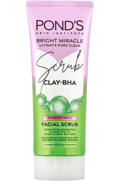 PODOAS POND'S Clear Solution Antibacterial Oil Control Facial Scrub 100gm
