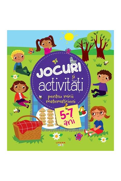 Editura Litera Games and activities for little mathematicians. 5-7 years old