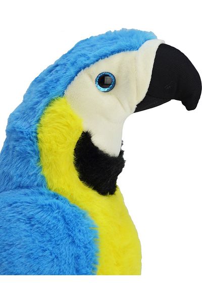 PeriYedi Plush Parrot 35 cm Blue